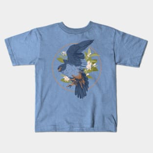 Red Footed Falcon Kids T-Shirt